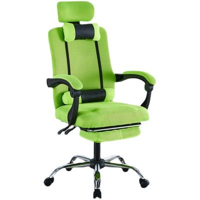 Silla de oficina con malla de formación para conferencias ajustable en altura con diseño giratorio y malla
