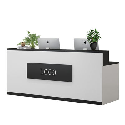 Mesa de recepción estilística para salón de belleza y mostrador de venta al por menor