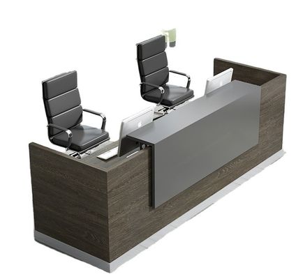 Cuadro de oficina de lujo de madera para recepción de negocios y salón de belleza