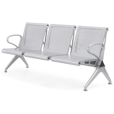 Una silla de espera de acero inoxidable para el aeropuerto, el banco y el hospital proporciona comodidad al cliente