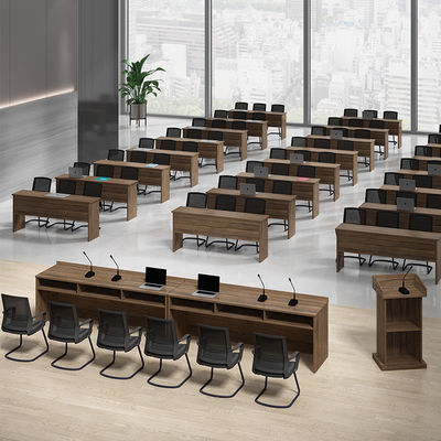 Término de pago T/T 30% depósito 70% saldo Modern Plate Simple Mesa de conferencias y Lectern