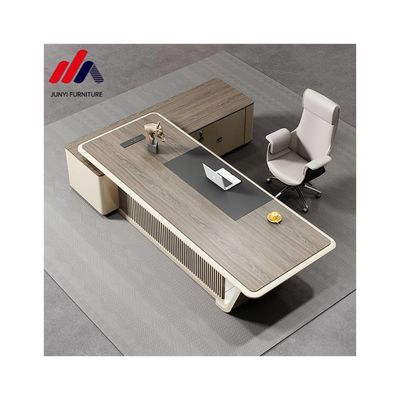 Colores personalizados De madera moderna Escritorio de computadora con cajón personalizable