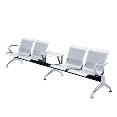 Muebles de hospital sillas de espera de acero inoxidable silla de fila pública