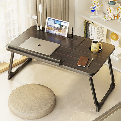 Embalaje de correo USB plegable cama escritorio portátil para dormitorio y aprendizaje de niños perezosos