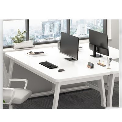 Muebles de oficina Escritorio de computadora multifuncional para dos personas