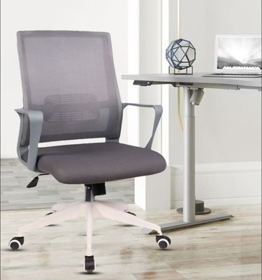 Silla de computadora de elevación de oficina para el hogar Silla giratoria con malla y material de tela transpirables