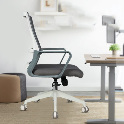Silla de computadora de elevación de oficina para el hogar Silla giratoria con malla y material de tela transpirables