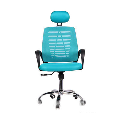 Muebles de oficina silla de oficina de malla ergonómica con reposacabezas ajustable y CBM de 0.33