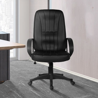 Silla de alumbrado de salón de clases grande robusta, ergonómica y giratoria, con respaldo alto, para mejorar la postura