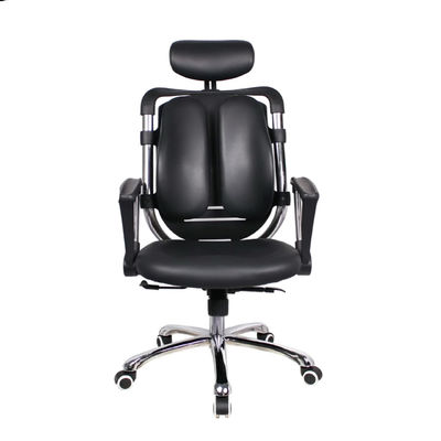 Silla ejecutiva ergonómica de cuero de PU con estilo de diseño moderno y servicio posventa de 3 años