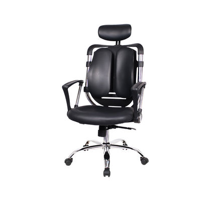 Silla ejecutiva ergonómica de cuero de PU con estilo de diseño moderno y servicio posventa de 3 años