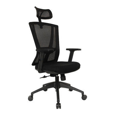 Silla con malla de reposacabezas ajustable para muebles de oficina modernos y confort ergonómico