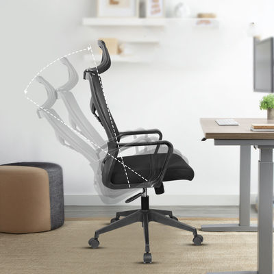 OEM ODM Silla de malla de pie de metal cómoda para computadoras y conferencias sedentarias