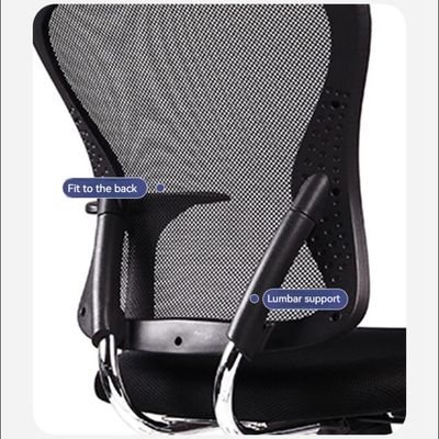 OEM Comfort Mesh Silla de trabajo de oficina media trasera CBM 0.33CBM Silla de ordenador de oficina para visitantes