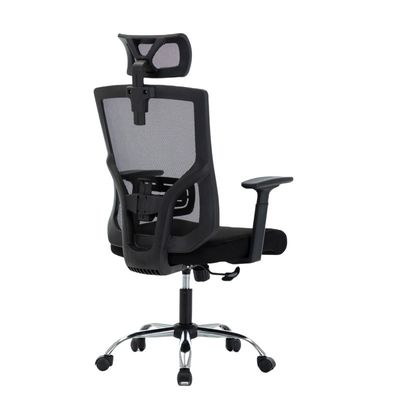 Mesa giratoria de oficina con diseño ergonómico y respaldo de espalda ajustable