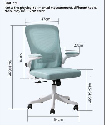 Silla de oficina de tipo metálico con respaldo alto silla de malla transpirable para muebles de oficina modernos