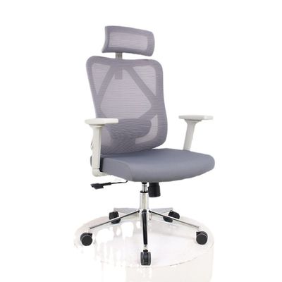 Silla de oficina de diseño lumbar ergonómico con porosidad y cojín esponja cómodo