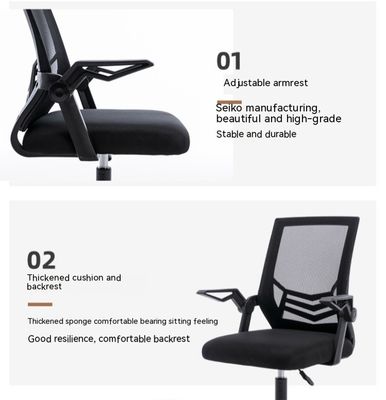 Muebles de oficina de diseño moderno silla giratoria de malla ergonómica para dormitorio corporativo