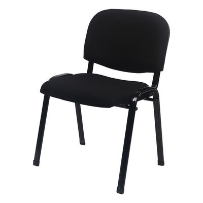 Silla para empleados de oficina silla de formación de tejido azul con pizarra