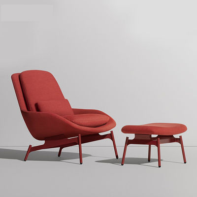 Sofá moderno sencillo con silla única La silla reclinable perfecta para la zona de relajación de su café