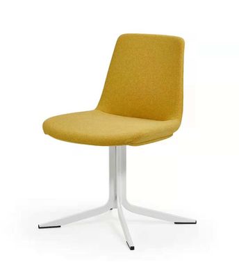 NO Sofá de oficina plegado de moda silla de tela multicolor salón de PC silla con patas de metal