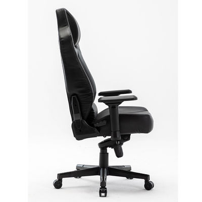 Silla de oficina de cuero PU de espalda alta con colores personalizados y asiento acolchado de tela Ideal