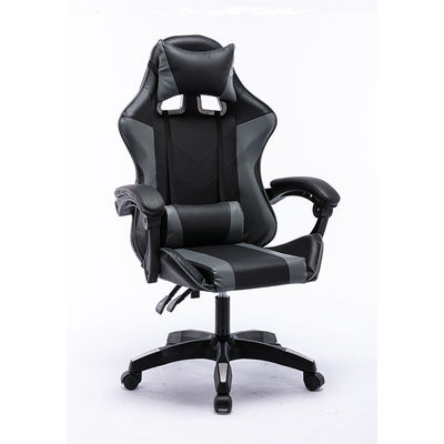 Silla de juego de carreras ergonómica con reposabrazos ajustables y función de elevación