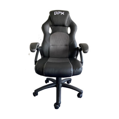 Silla de juego de carreras ergonómica con reposabrazos ajustables y función de elevación