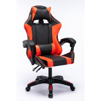Silla de juego de carreras ergonómica con reposabrazos ajustables y función de elevación