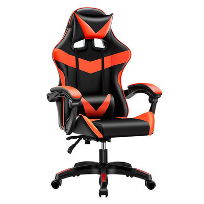 Silla de juego negra certificada ISO9001/ISO14001 con el BIFMA aprobado 60mm PU de nylon