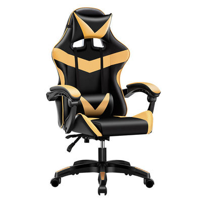 Silla de juego negra certificada ISO9001/ISO14001 con el BIFMA aprobado 60mm PU de nylon
