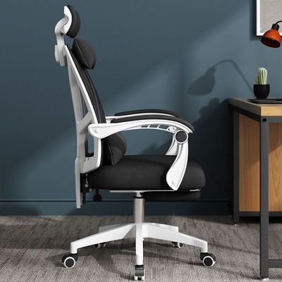 Silla de oficina de malla de espalda alta para juegos de oficina en el hogar y estudio Silla de PC reclinable giratorio