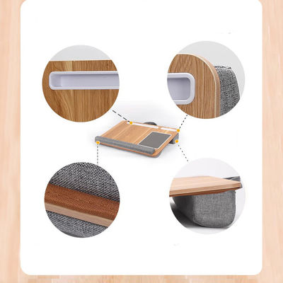 Tabla de trabajo y mesa de juegos de computadoras portátiles tapizadas marco ajustable 1100-1800mm para oficina en el hogar