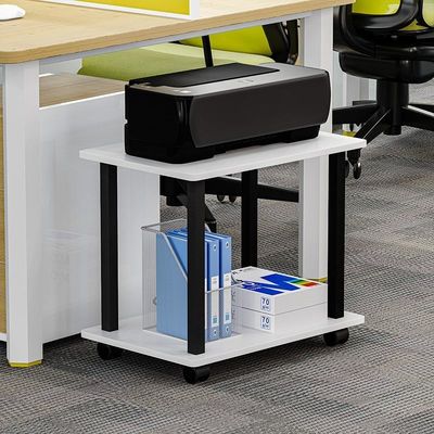Estante de impresora de oficina OEM para plantas verdes y almacenamiento de computadoras