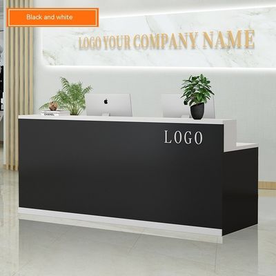 Mesa de recepción estilística para salón de belleza y mostrador de venta al por menor