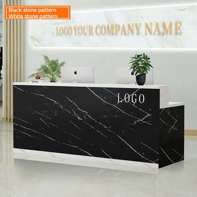 Mesa de recepción estilística para salón de belleza y mostrador de venta al por menor