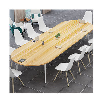 Mesa larga de oficina de diseño moderno para mesas de reuniones Combinación dentro de OEM y ODM