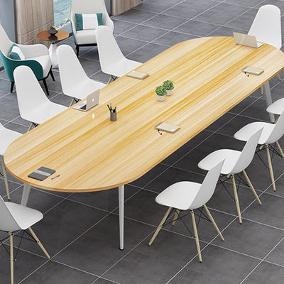 Mesa larga de oficina de diseño moderno para mesas de reuniones Combinación dentro de OEM y ODM