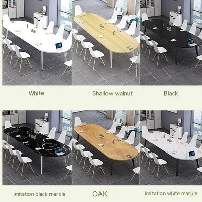 Mesa larga de oficina de diseño moderno para mesas de reuniones Combinación dentro de OEM y ODM