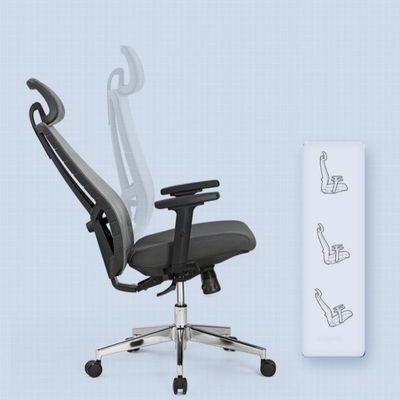Muebles de oficina modernos Administrador Mesa ejecutiva de oficina y silla de oficina de malla ergonómica
