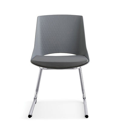 OEM ODM Oficina de trineo de piernas de diseño moderno sillas de centro de entrenamiento apilables con 0.33CBM