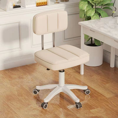 PU 3 años después de las ventas silla elevadora de bicicleta silla de PC ajustable en altura silla de maquillaje de tela taburete