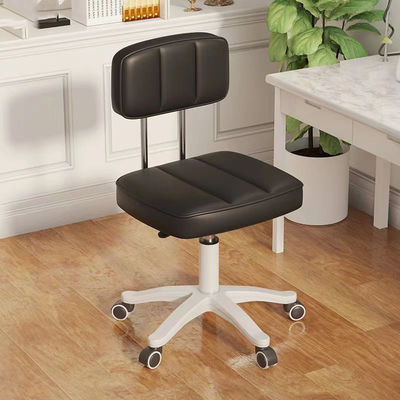 PU 3 años después de las ventas silla elevadora de bicicleta silla de PC ajustable en altura silla de maquillaje de tela taburete