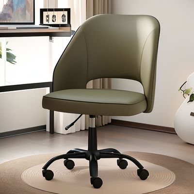 Técnico de cuero Gerente de muebles de oficina silla giratoria de reuniones de computadora ergonómica