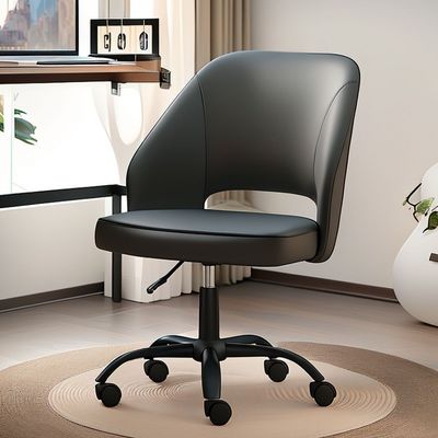 Técnico de cuero Gerente de muebles de oficina silla giratoria de reuniones de computadora ergonómica