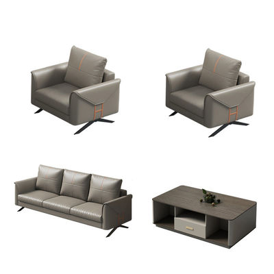 Muebles de oficina modernos Sofá seccional cómodo y hermoso para tres personas