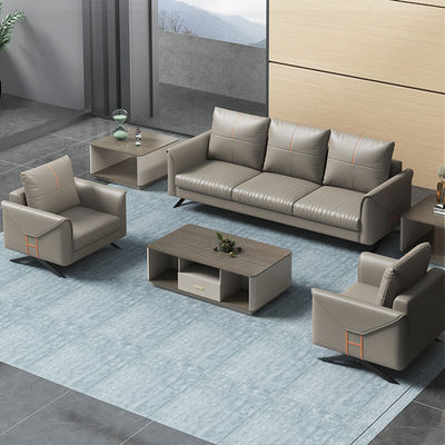 Muebles de oficina modernos Sofá seccional cómodo y hermoso para tres personas