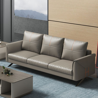 Muebles de oficina modernos Sofá seccional cómodo y hermoso para tres personas