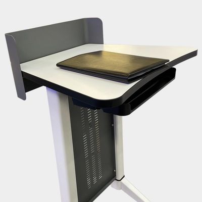 Diseño moderno ecológico Sala de clases móvil Estand de conferencias Podium para discursos en la iglesia