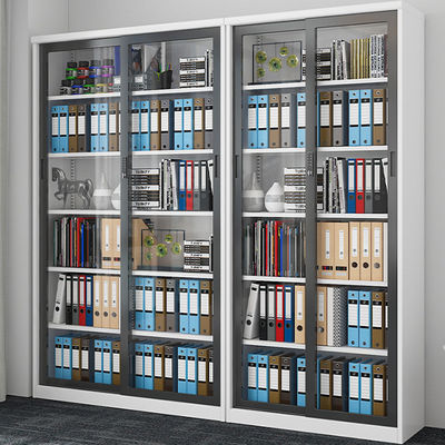 Muebles comerciales Jefe moderno gabinete oficina librería de combinación de archivos de madera